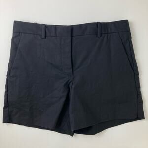 Gap Shorts Womens 2R Tailored Black Preppy Classic Cotton Blend